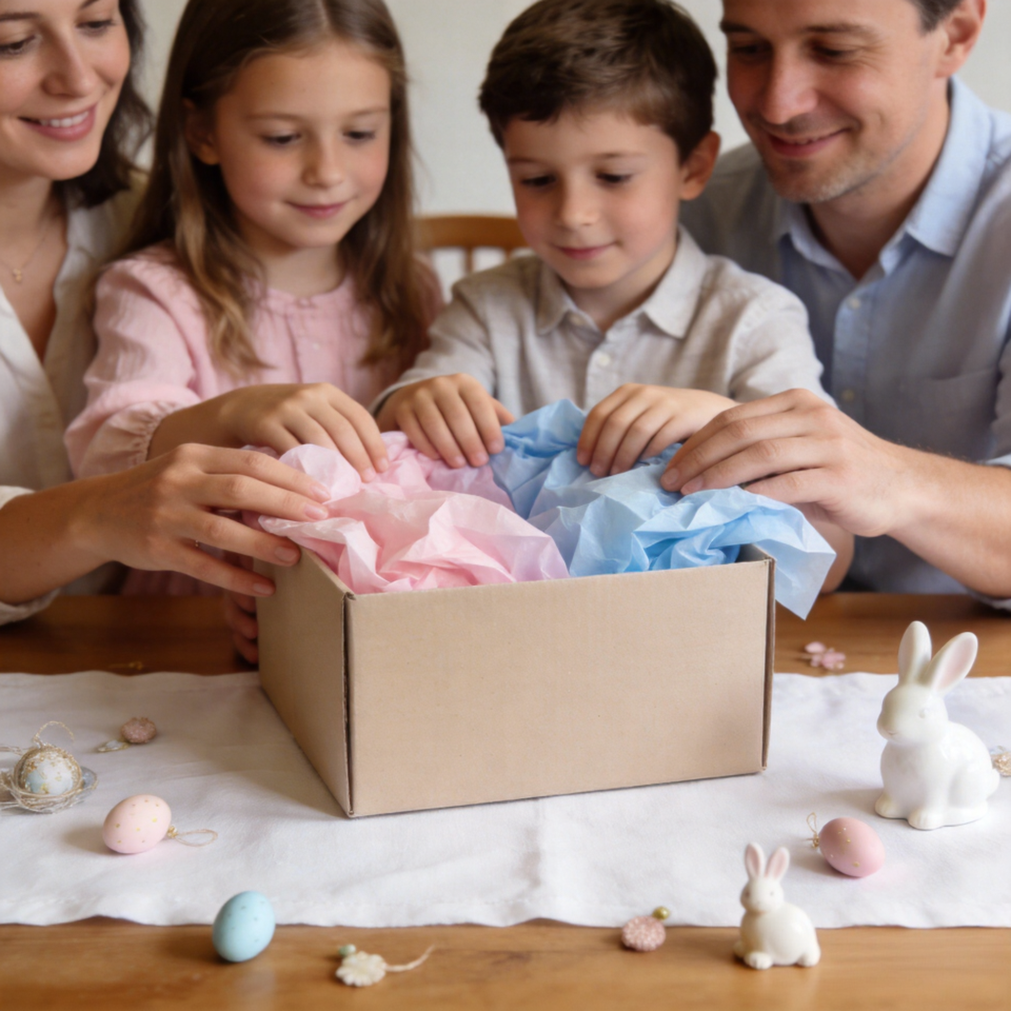 jimeng-2026-02-04-9928-Family gathered around table unboxing Ea....png